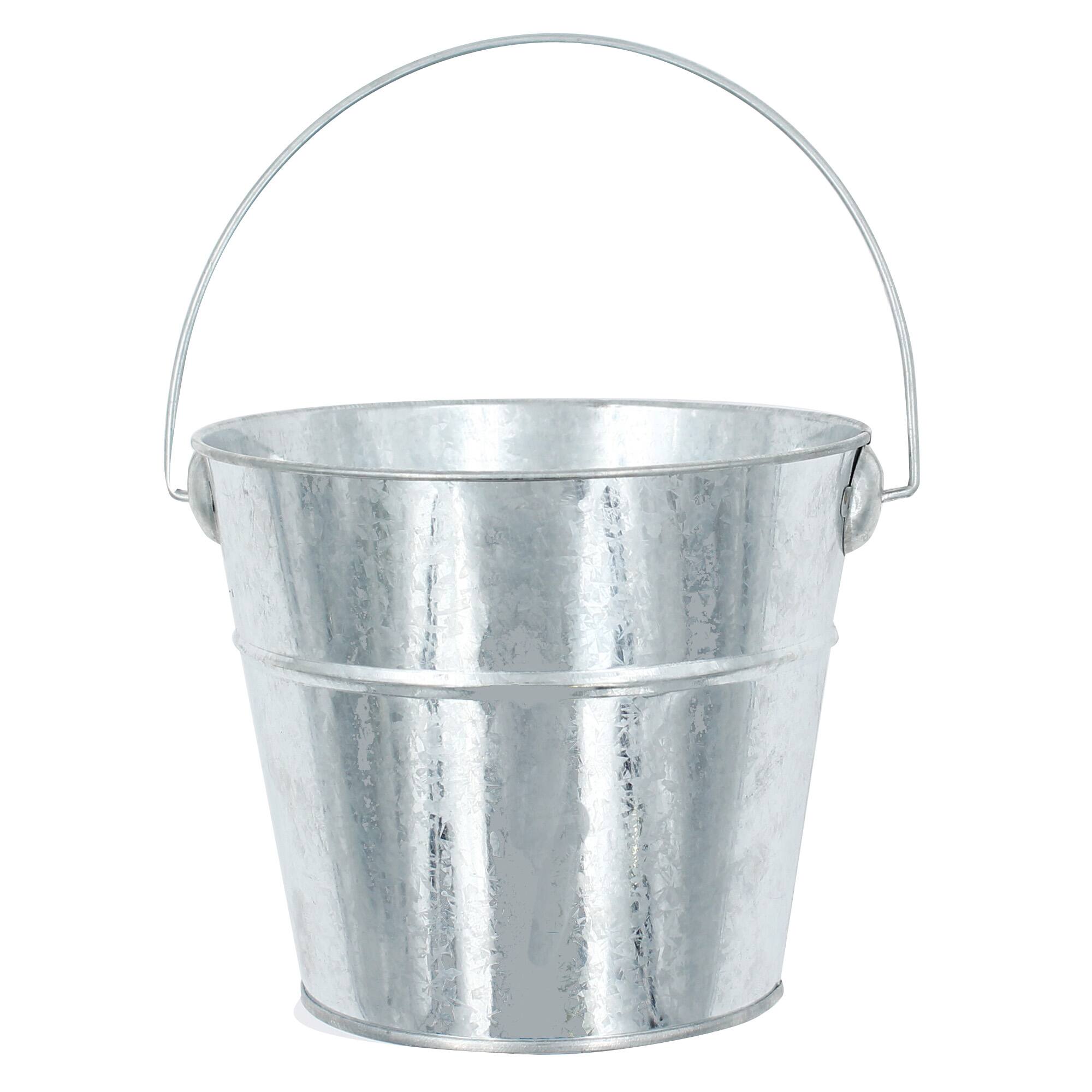 ArtSkills® 5" Small Galvanized Metal Buckets, 9ct.
